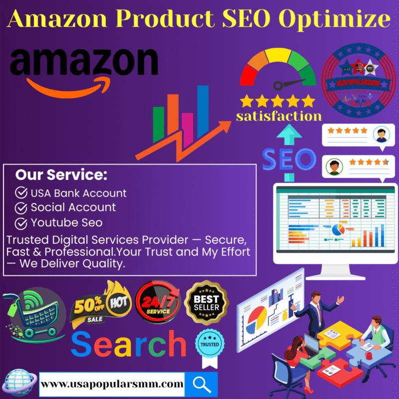 Amazon Product SEO Optimize